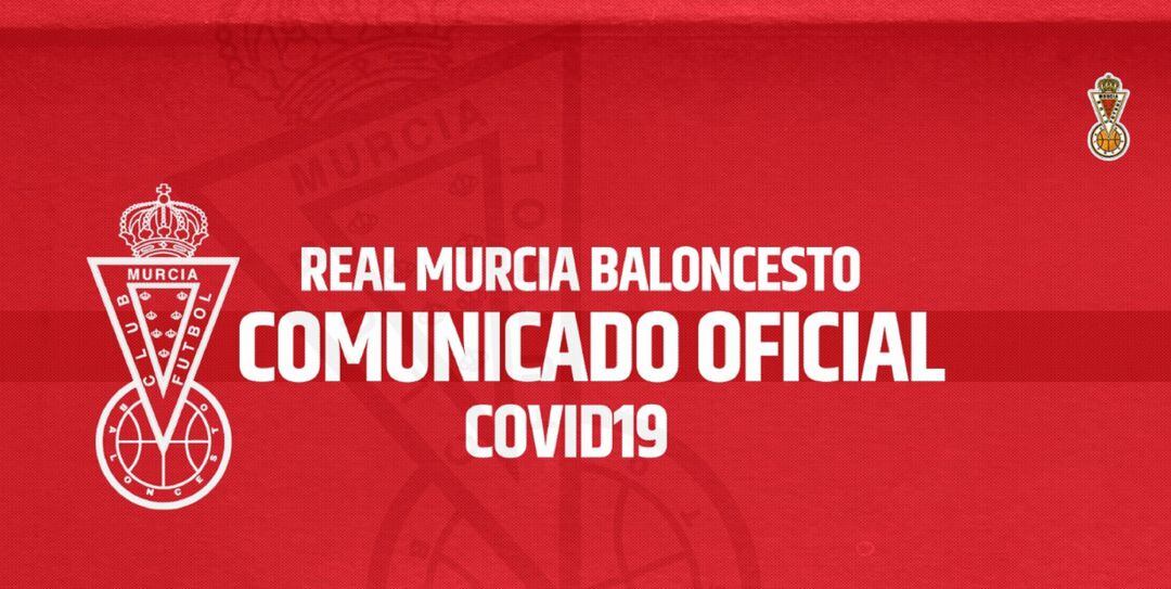 Cartelón de comunicado oficial del club