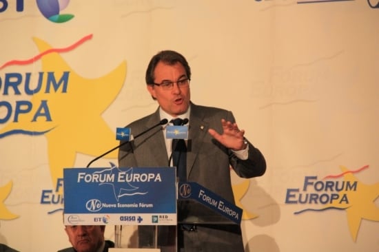 Artur Mas al Forum Nueva Economía