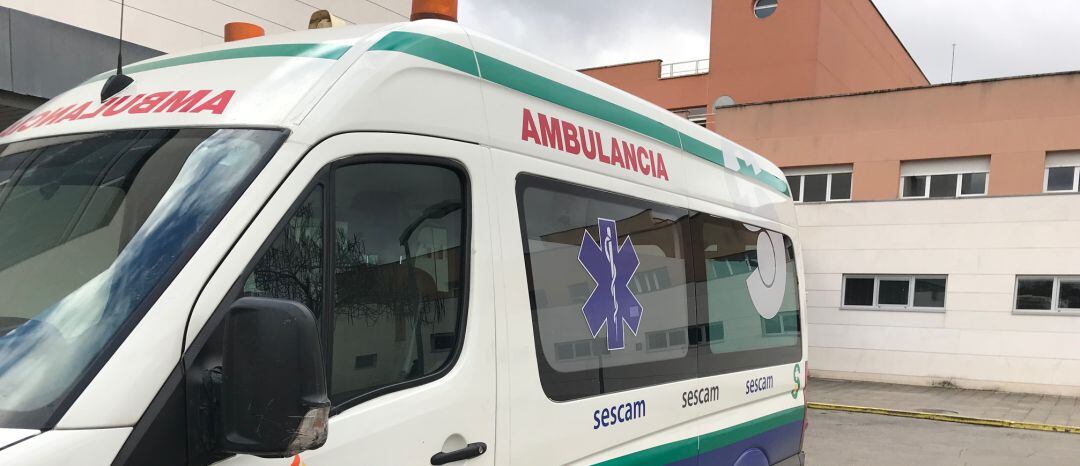 Foto de archivo de una ambulancia