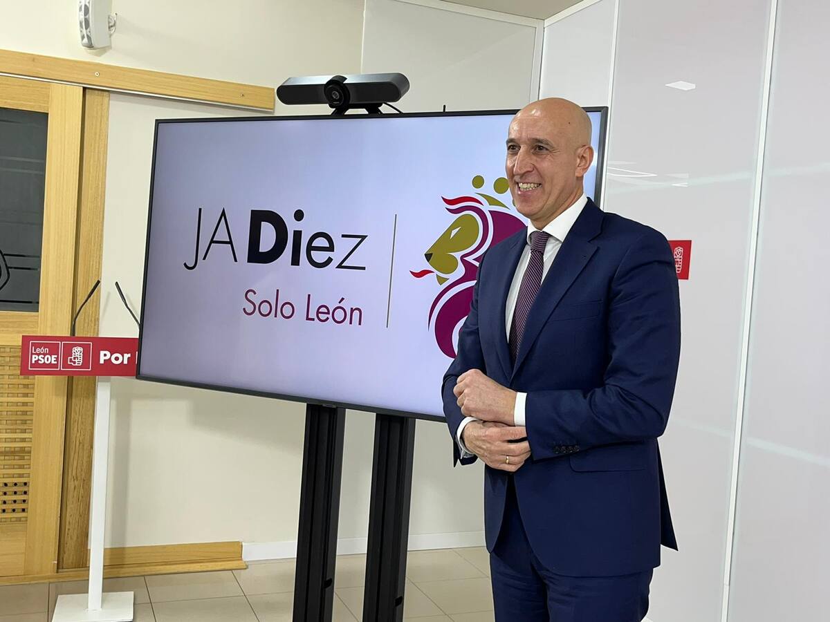 Diez calienta motores para las elecciones: "León será lo primero y lo único"