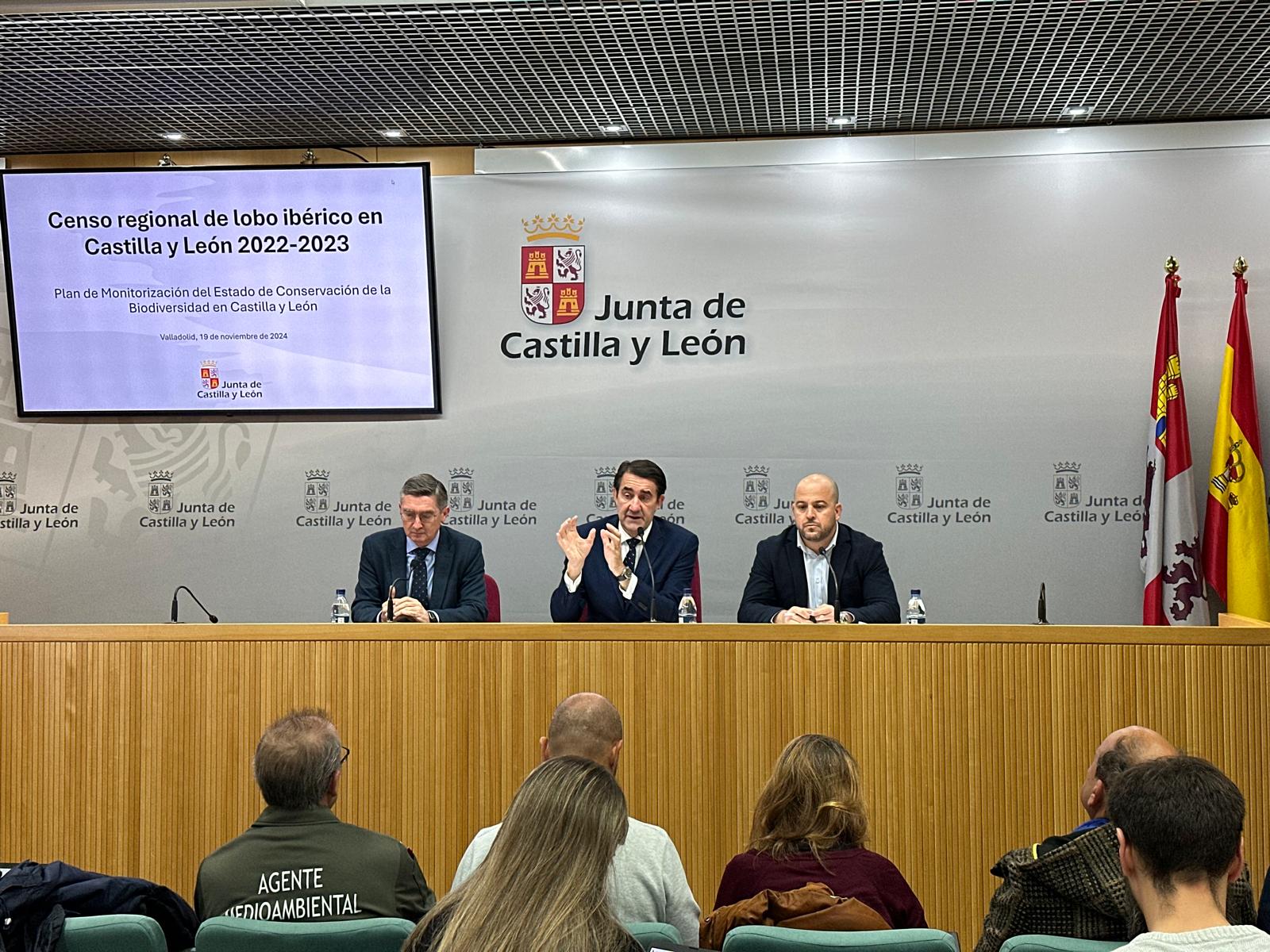 El lobo en Castilla y León: aumenta el número de manadas y se expande hacia la Ibérica y el sur del Duero | Fuente: Junta de Castilla y León