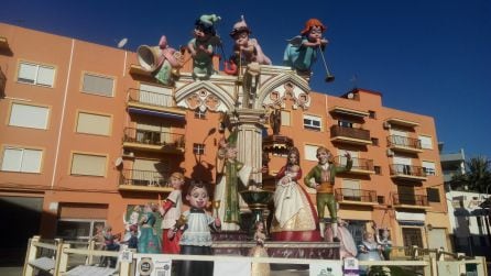 Falla Baix la Mar, segundo premio Sección Especial.