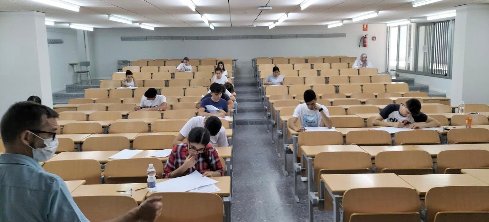 Un examen en el Campus de Algeciras