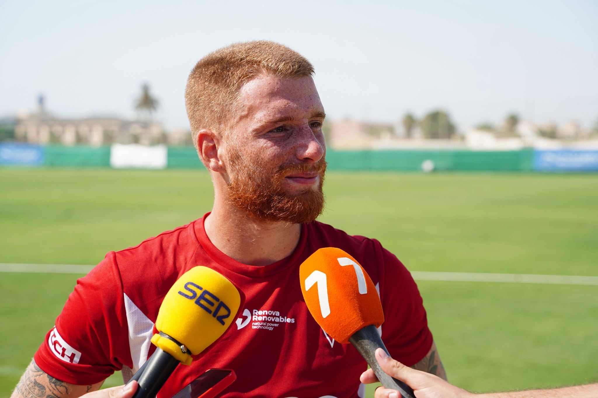 David Vicente comparece ante los medios