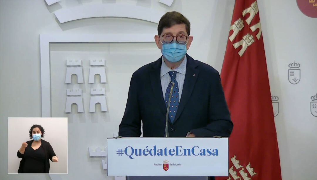 Manuel Villegas, consejero de Salud