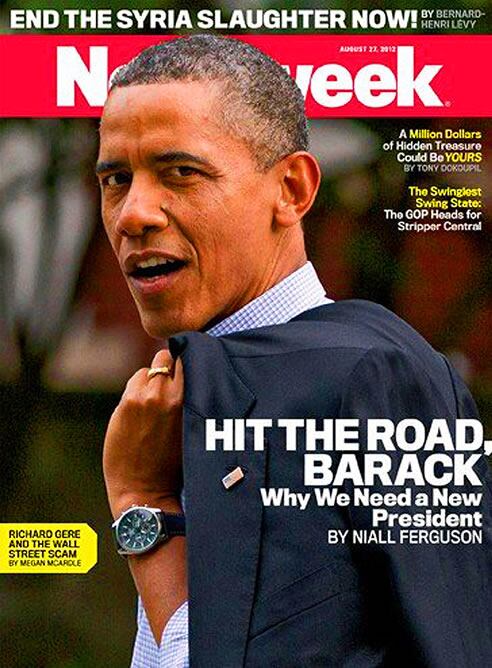 Número de agosto de 2012 de la revista americana &#039;Newsweek&#039;