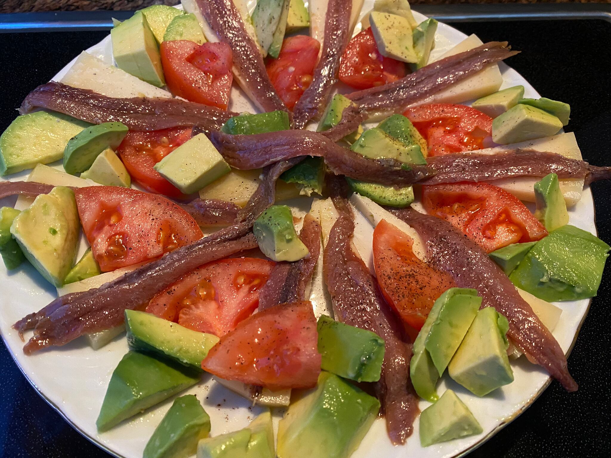 Ensalada de anchoas