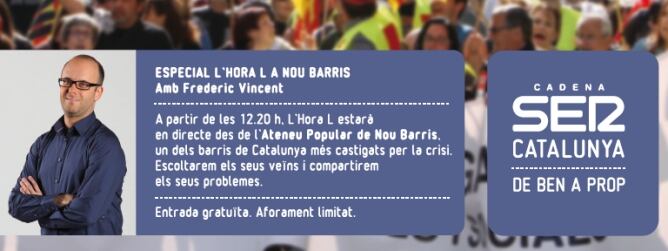L'Hora L s'emet aquest dimarts des de Nou Barris