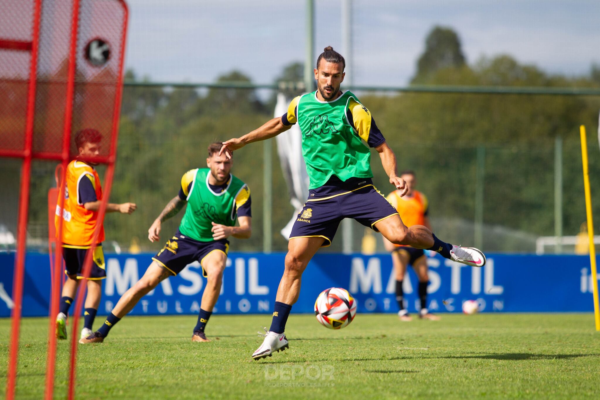 Entrenamiento en Abegondo. 14.08.2023