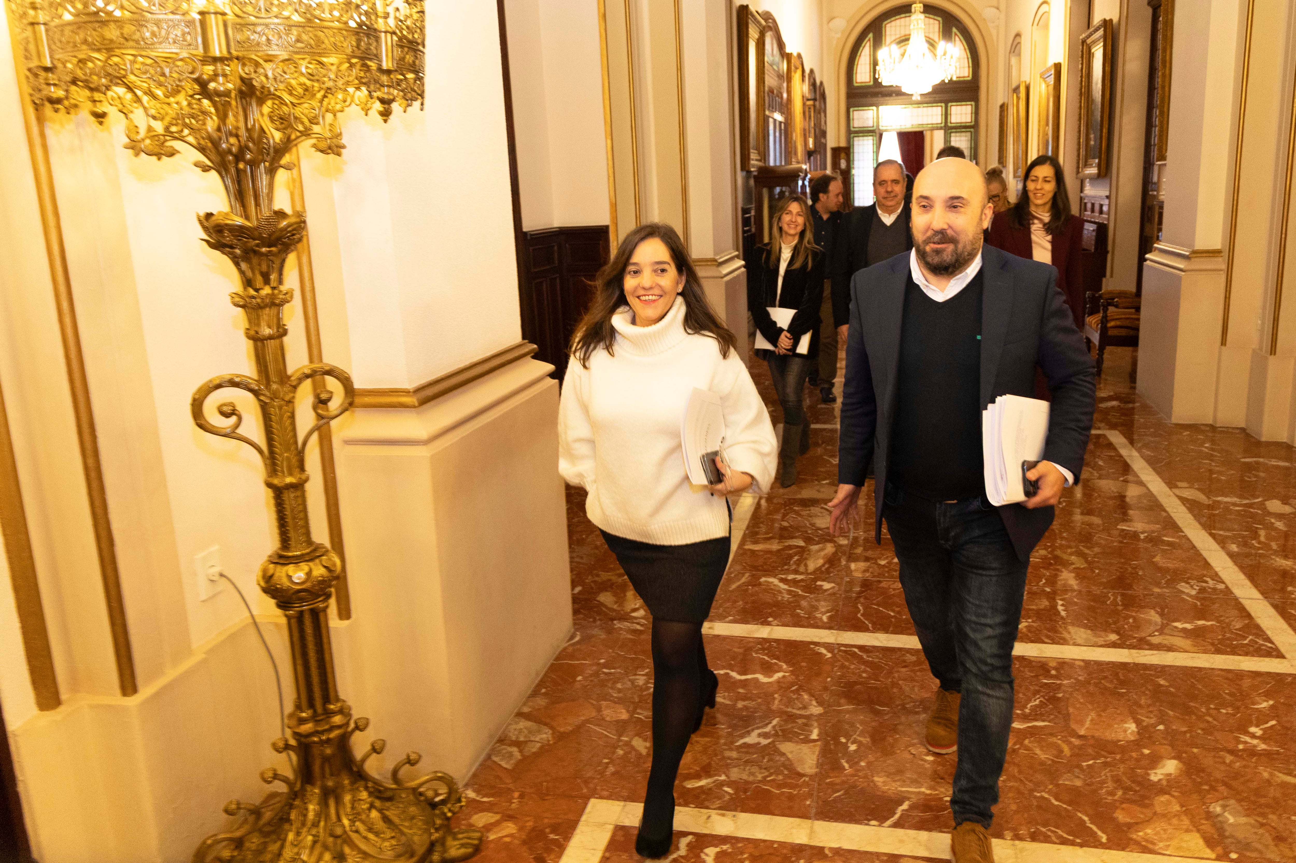 Inés Rey y José Manuel Lage Tuñas