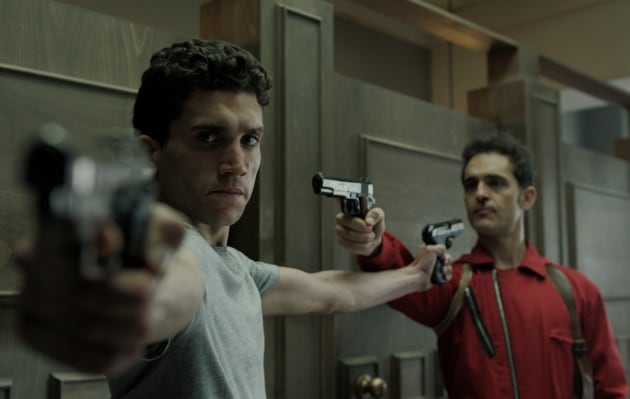 Jaime Lorente y Pedro Alonso en &#039;La Casa de Papel&#039;