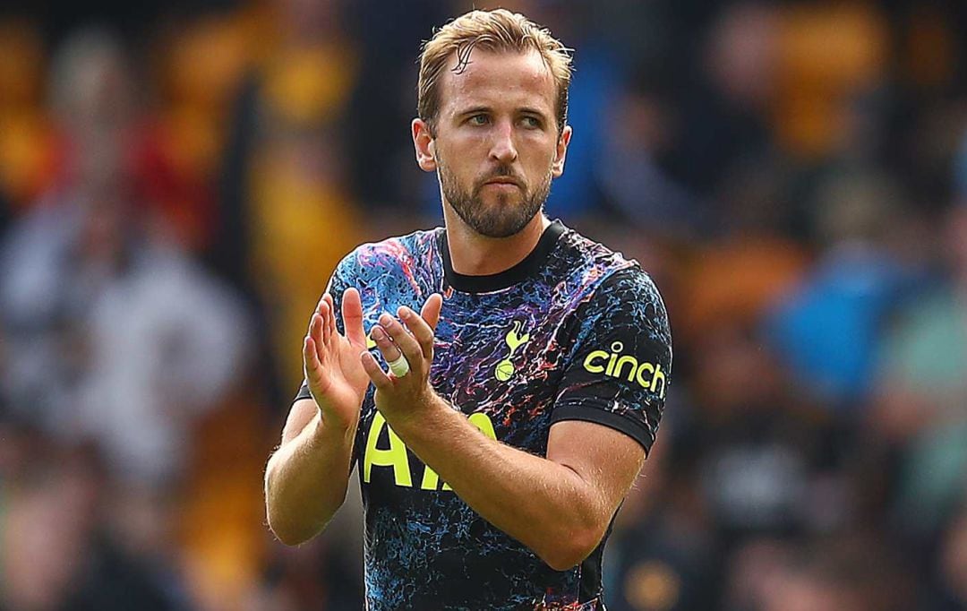 El delantero del Tottenham Harry Kane.
