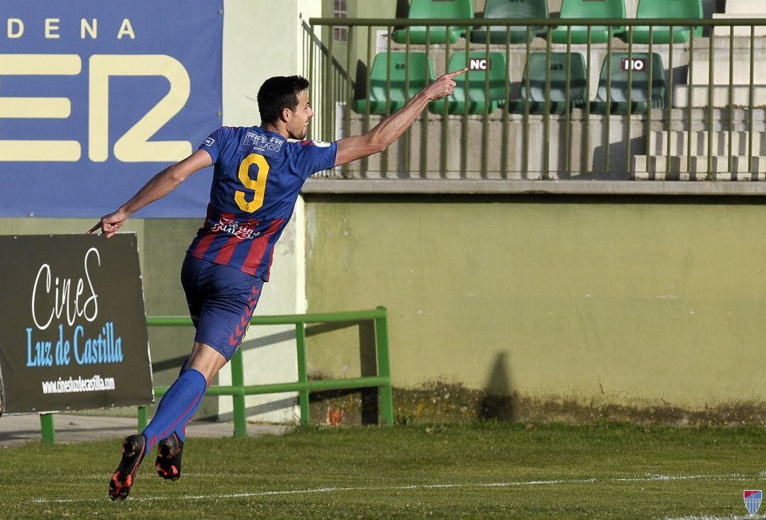 Diego Gómez, gran protagonista del partido