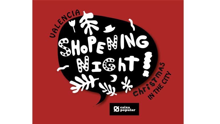 Logo de Valencia Shopening Night Caixa Popular
