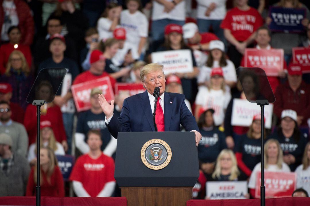 El presidente de EEUU, en un acto en Pennsylvania.