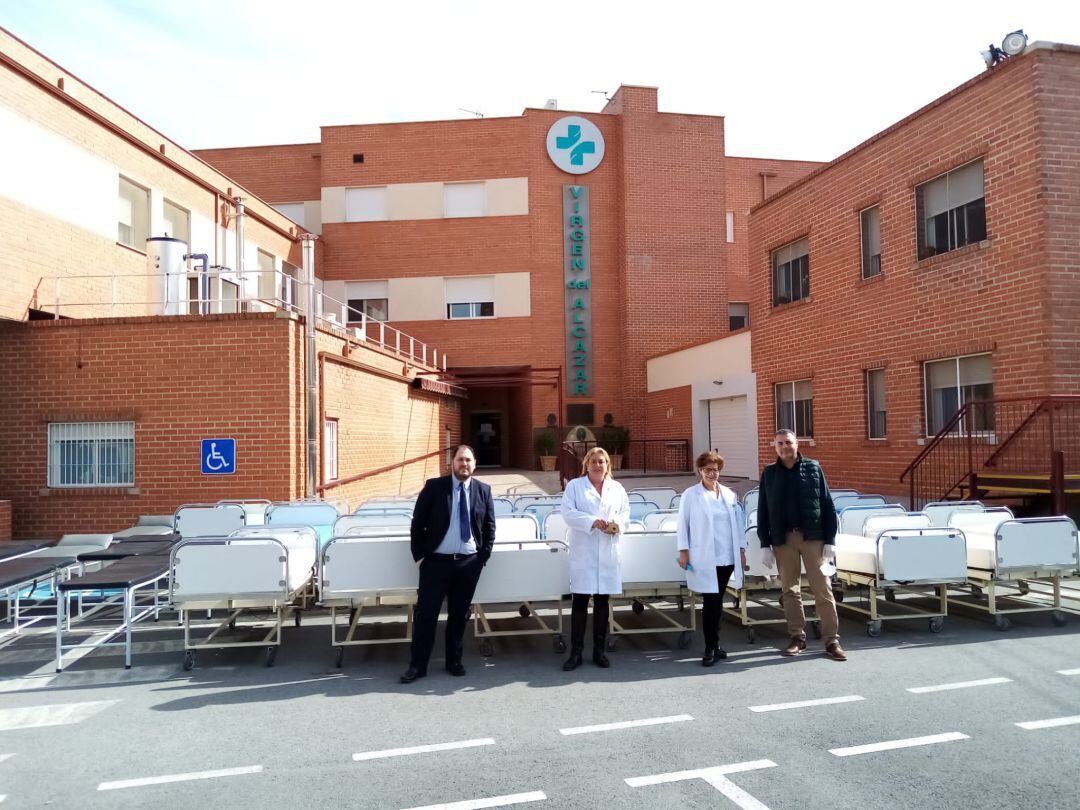 El Hospital Virgen del Alcázar dona 25 camas para equipar hospitales africanos