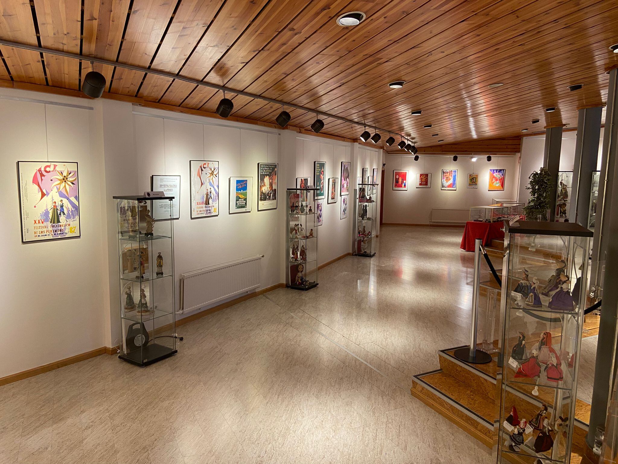 Exposición sobre festival en el Palacio de Congresos