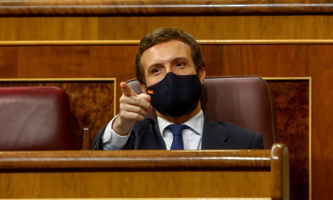 El líder del PP, Pablo Casado.