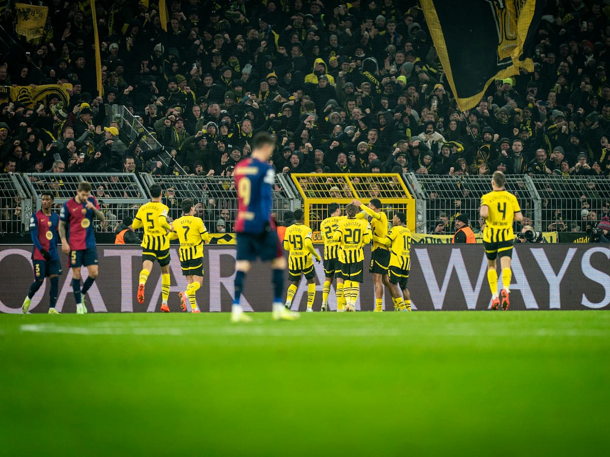 El Borussia Dortmund, rival del Barça en los cuartos de final de la Champions League