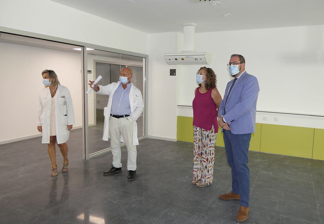 Visita a la ampliación del Hospital Universitario de Guadalajara