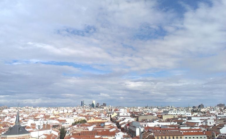 El cielo de Madrid desde la Cadena Ser 