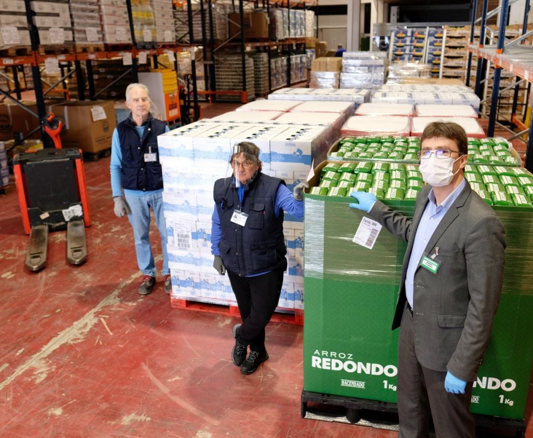 Mercadona entrega más de 51 kilos de productos de primera necesidad al Banco de Alimentos y a comedores sociales de Navarra