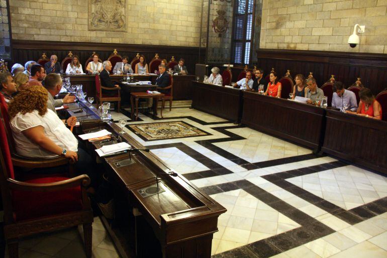 Ple de l&#039;Ajuntament de Girona