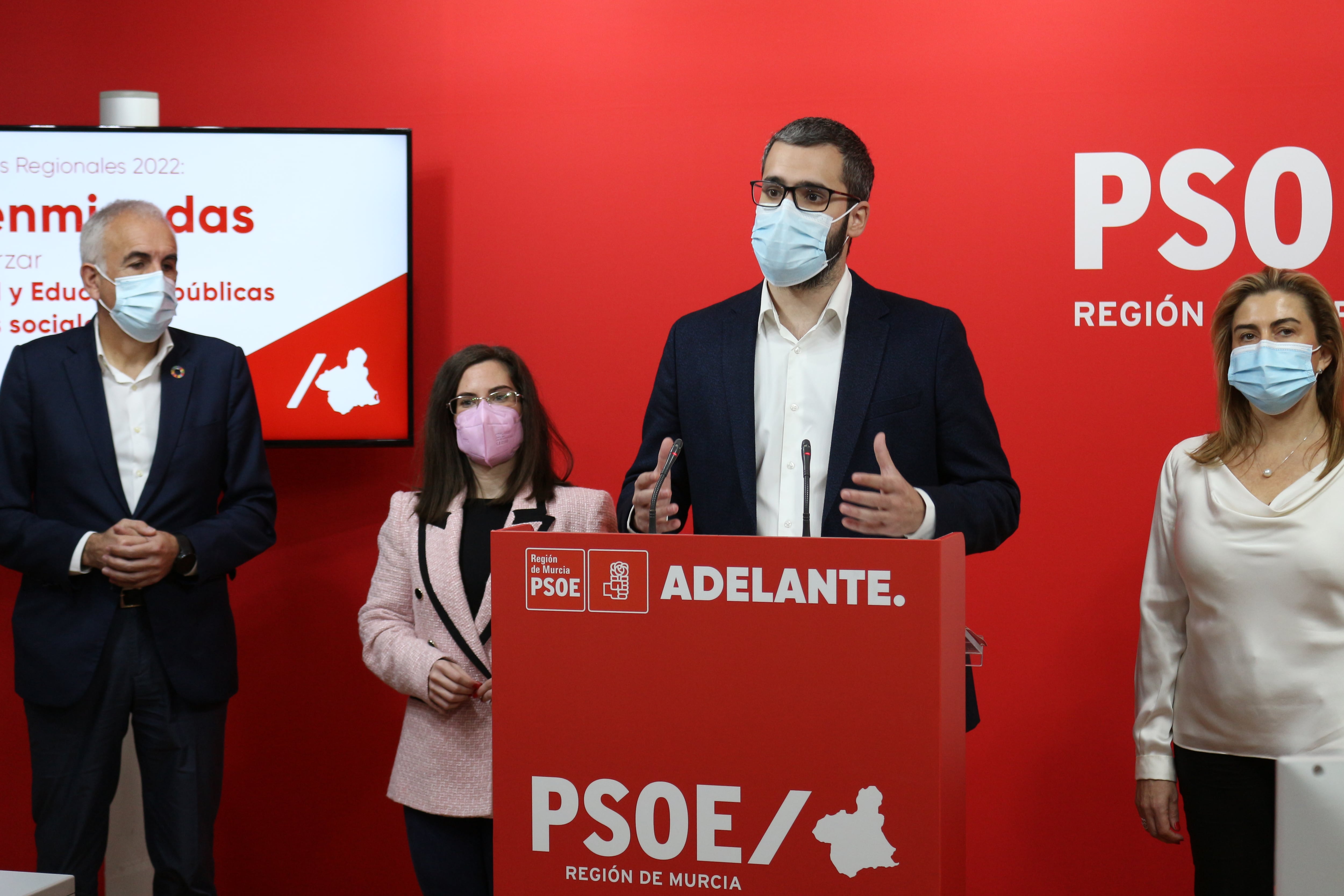 Francisco Lucas, Portavoz del grupo parlamentario socialista en la Asamblea Regional de Murcia