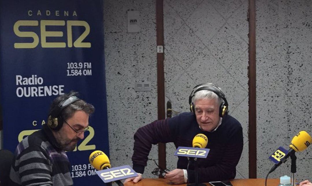 Miguel Caride en Radio Ourense