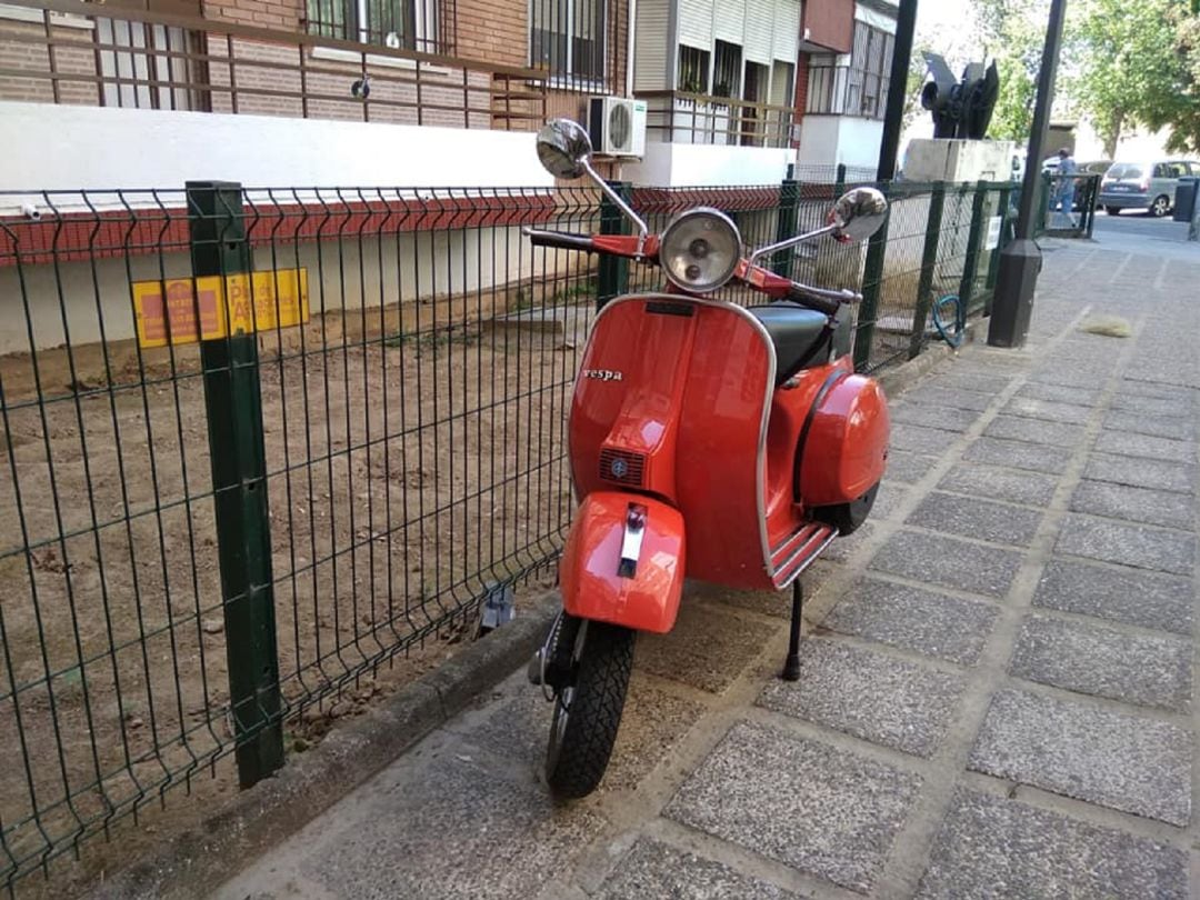 Imagen de una vespa