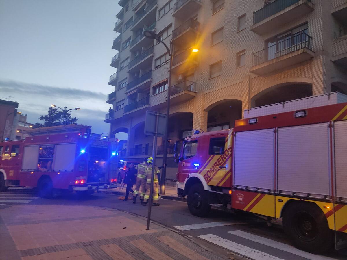 Susto en Barbastro por un conato de incendio en un local comercial