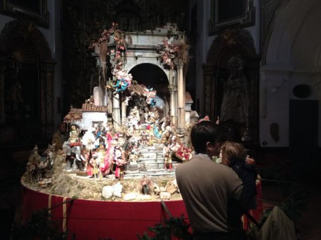 Belén napolitano ermita La Alegría