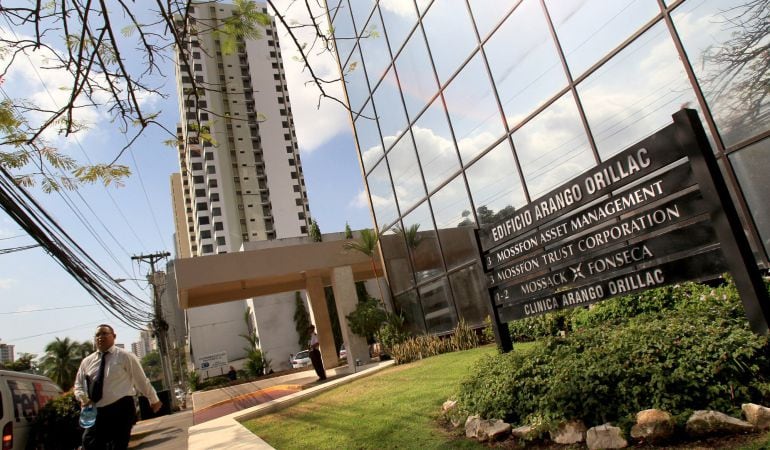 Vista general de la sede de la firma de abogados Mossack Fonseca en la ciudad de Panamá.