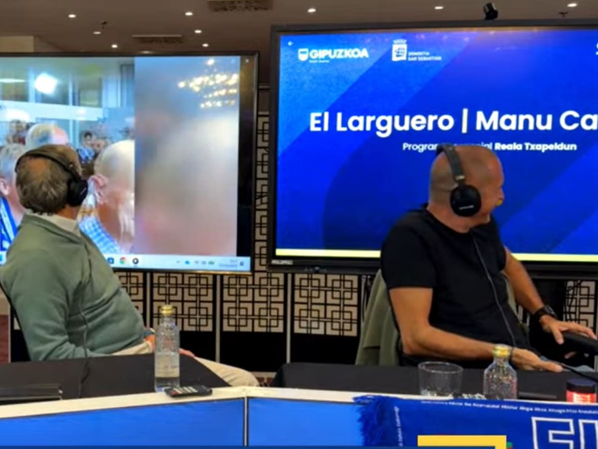 Bixio Górriz y Jesús Zamora explican su vídeo viral celebrando la victoria de la Real Sociedad en el palco de la Cartuja