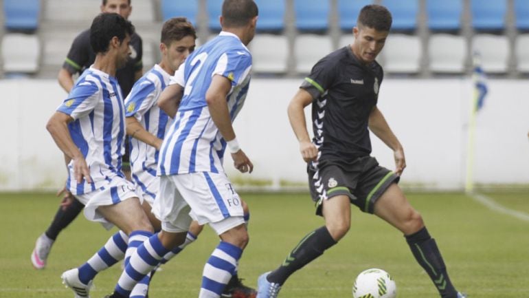 Álvaro Peña protege ante Fer, Del Prado y Jony