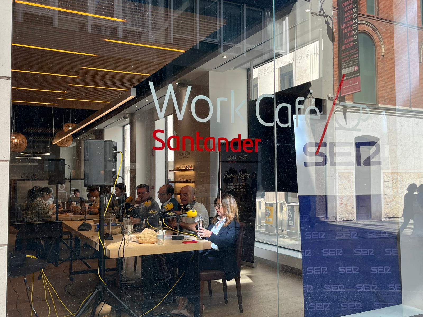 Hoy por Hoy Valladolid desde el Santander WorkCafé