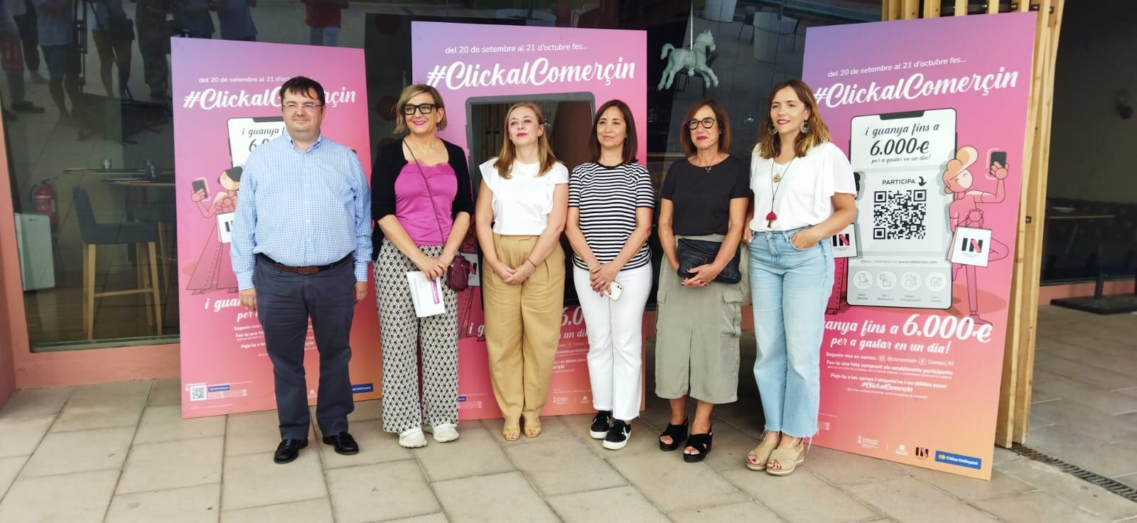 Presentació de la campanya 'ClickAlComerçIn' a Ontinyent