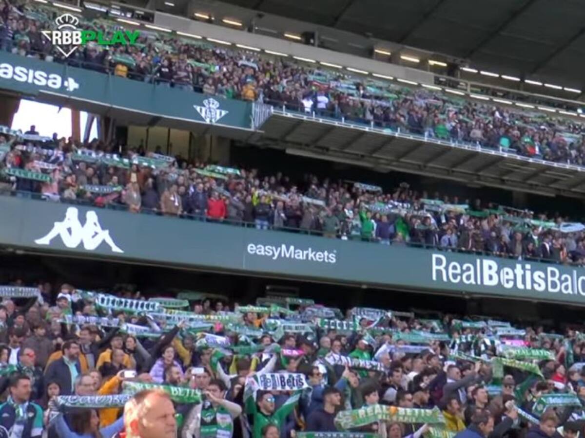 El Betis dedica a todos sus aficionados el vídeo 'Volveremos otra vez'