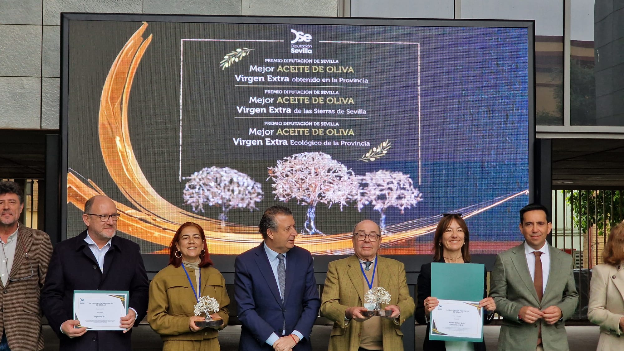 Premio Diputación de Sevilla al mejor Aceite de Oliva Virgen Extra de la Provincia