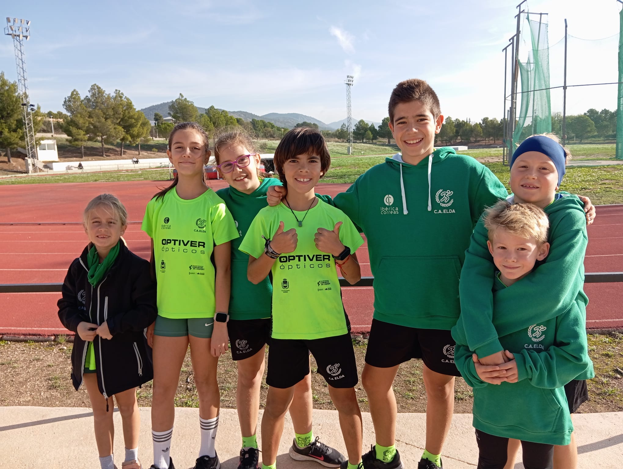 Los peques de la Escuela del C. A. Elda compitieron en Onil