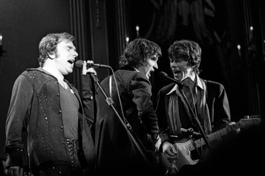 Van Morrison, Rick Danko y Robbie Robertson