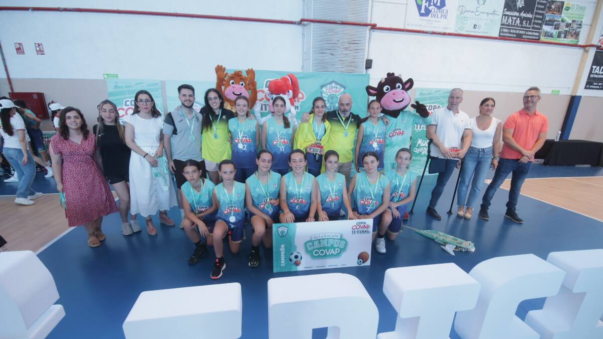 Dos Hermanas, Almería y Colegio El Carmen, ganadores de la undécima edición de la Copa COVAP