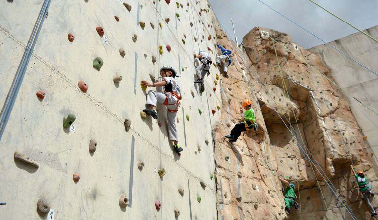 Jóvenes de 5 a 11 años participarán en el X Encuentro de Escalada Infantil