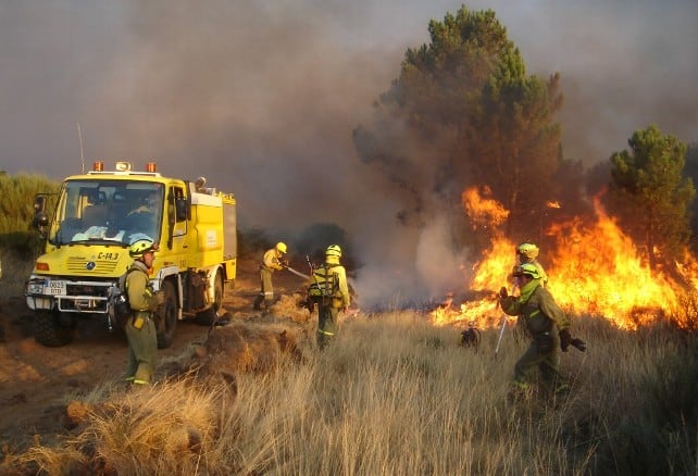 UGT exige a la Junta de Castilla y León más personal para mitigar los incendios