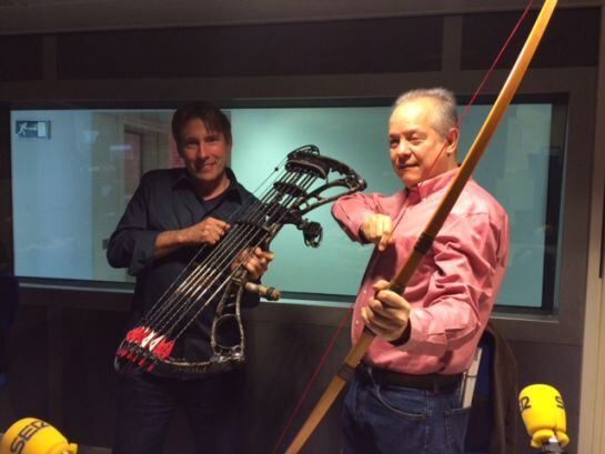 Javier del Pino y Carlos López-Tapia. Dos arqueros de medio pelo