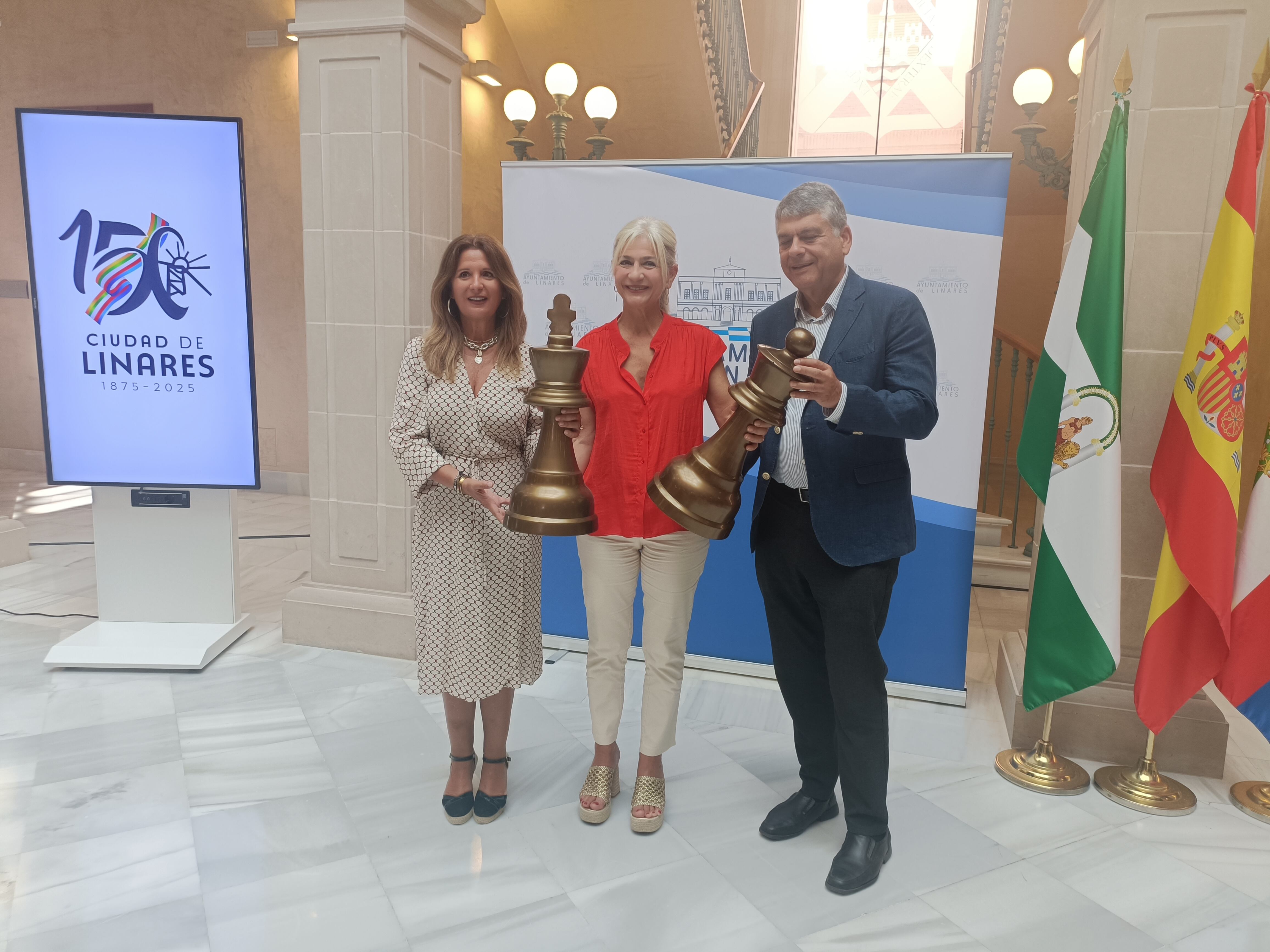 Presentación del Campeonato Mundial de Ajedrez femenino.