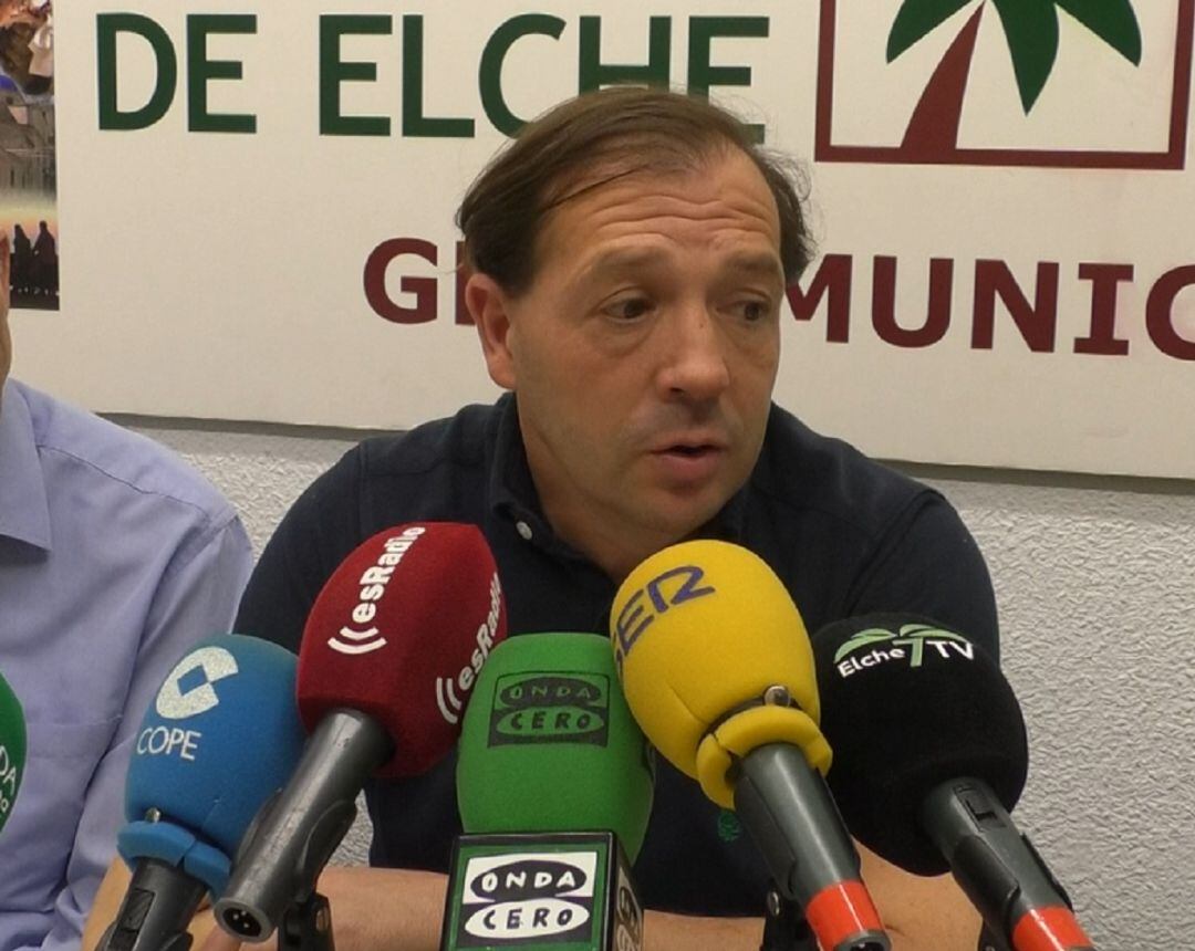 Jesús Pareja, alcaldable del Partido de Elche