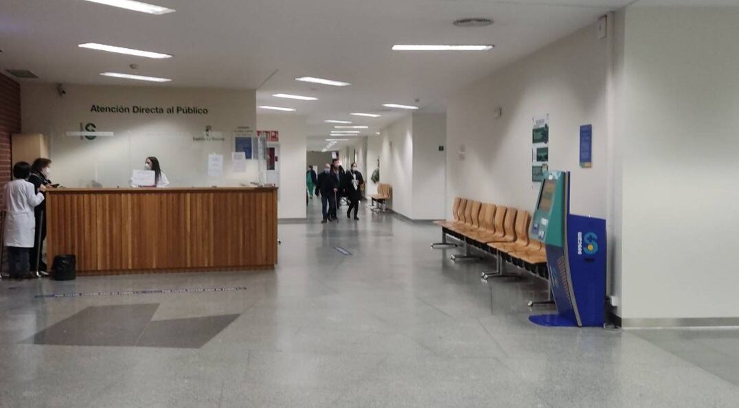 Imagen del interior del hospital general de Ciudad Real