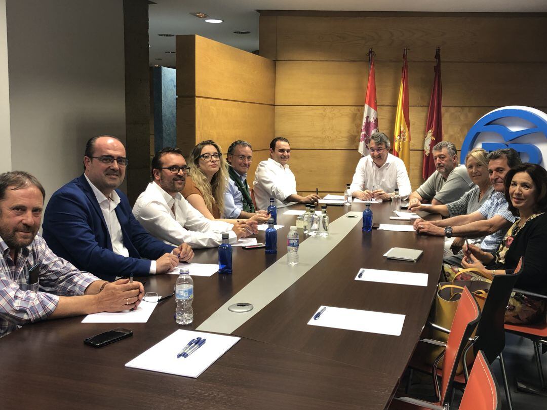 Última reunión de la dirección provincial del PP