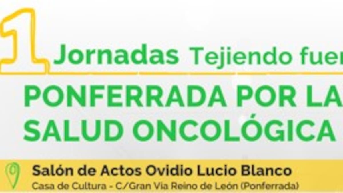 Se celebran las primeras Jornadas por la Salud Oncológica